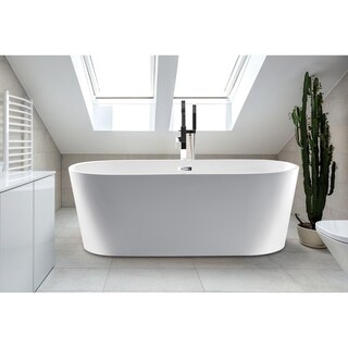60 freestanding soaking tub scarlett 63 buy 60 to 65 inches acrylic soaking tubs online at overstockcom 60 freestanding soaking tub scarlett 63 buy 60 to 65 inches acrylic soaking tubs online at overstockcom